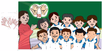 Toán lớp 1 trang 47 - Số 10 - SGK Chân trời sáng tạo 2