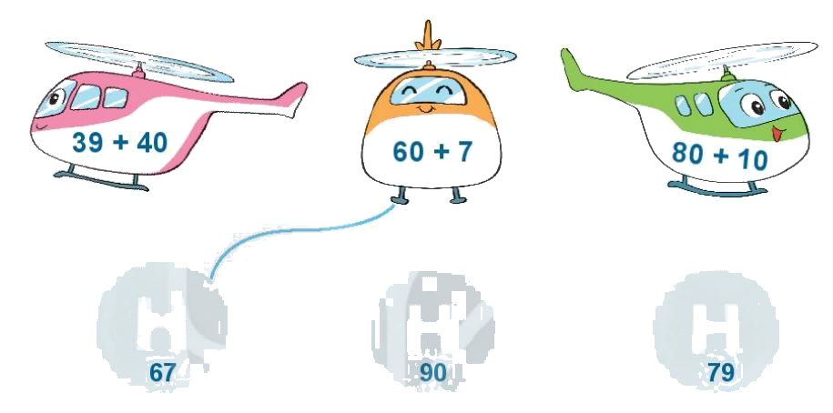 Toán lớp 1 trang 48 - Bài 30: Phép cộng có hai chữ số với số có hai chữ số - SGK Kết nối tri thức 2 1