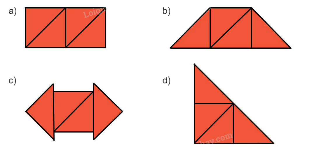 Toán lớp 1 trang 50 - Bài 8: Thực hành lắp ghép, xếp hình - SGK Kết nối tri thức 6