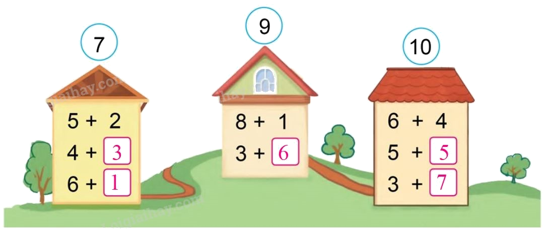 Toán lớp 1 trang 50 - Luyện tập - SGK Cánh diều 6