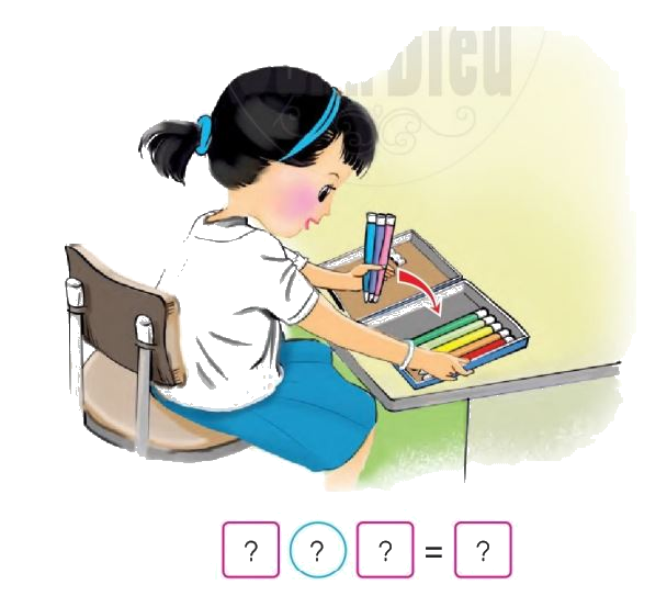 Toán lớp 1 trang 50 - Luyện tập - SGK Cánh diều 8