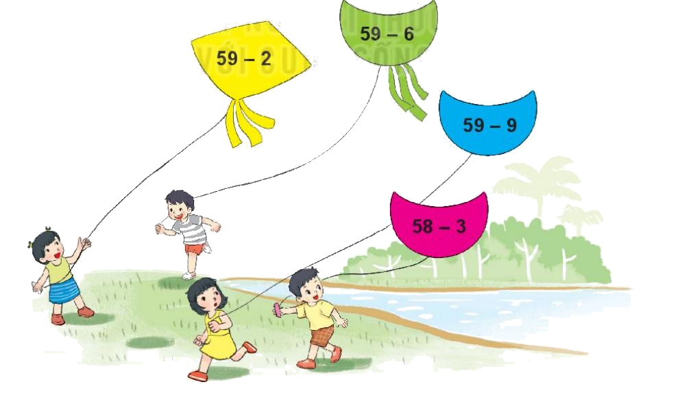 Toán lớp 1 trang 52 - Bài 31: Phép trừ số có hai chữ số cho số có một chữ số - SGK Kết nối tri thức 20