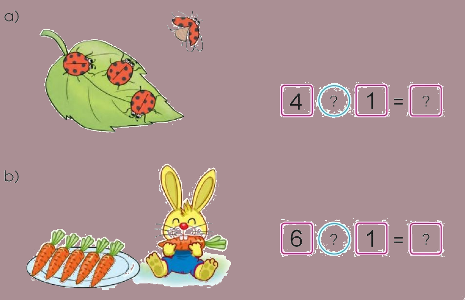 Toán lớp 1 trang 55 - Làm quen với phép trừ, dấu trừ - SGK Cánh diều 5