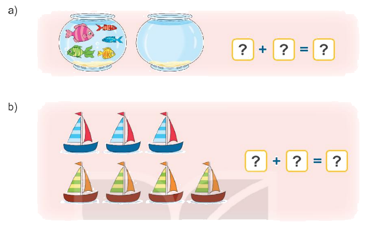 Toán lớp 1 trang 56 - Bài 10: Phép cộng trong phạm vi 10 - SGK Kết nối tri thức 12 1