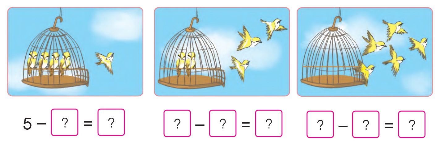 Toán lớp 1 trang 62 - Luyện tập - SGK Cánh diều 3 1