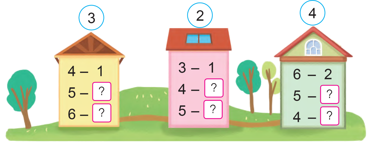 Toán lớp 1 trang 62 - Luyện tập - SGK Cánh diều 4