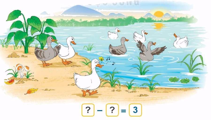 Toán lớp 1 trang 68 - Bài 11: Phép trừ trong phạm vi 10 - SGK Kết nối tri thức 34