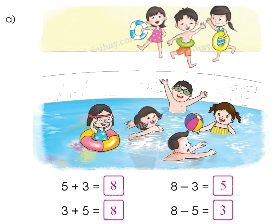 Toán lớp 1 trang 70 - Luyện tập - SGK Cánh diều 3 3