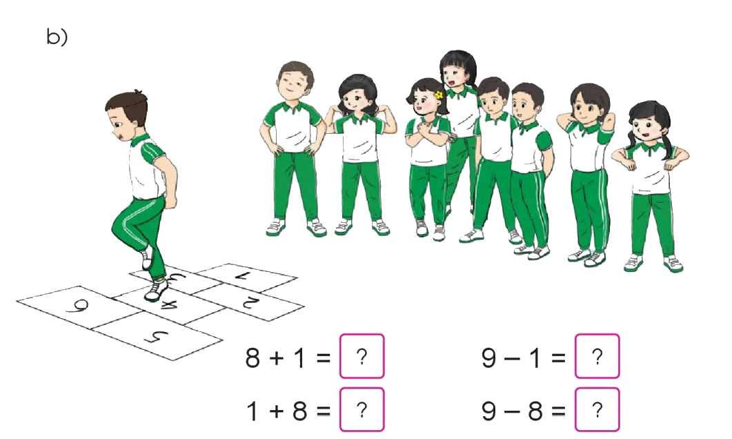 Toán lớp 1 trang 70 - Luyện tập - SGK Cánh diều 5