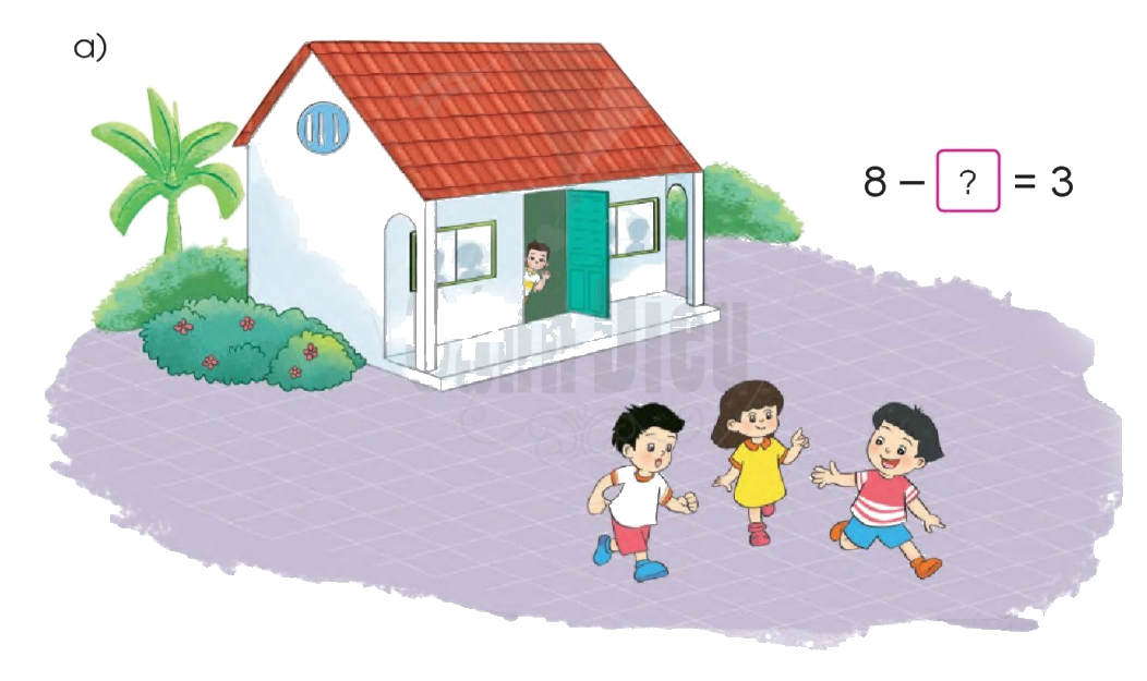 Toán lớp 1 trang 72 - Luyện tập- SGK Cánh diều 4 1