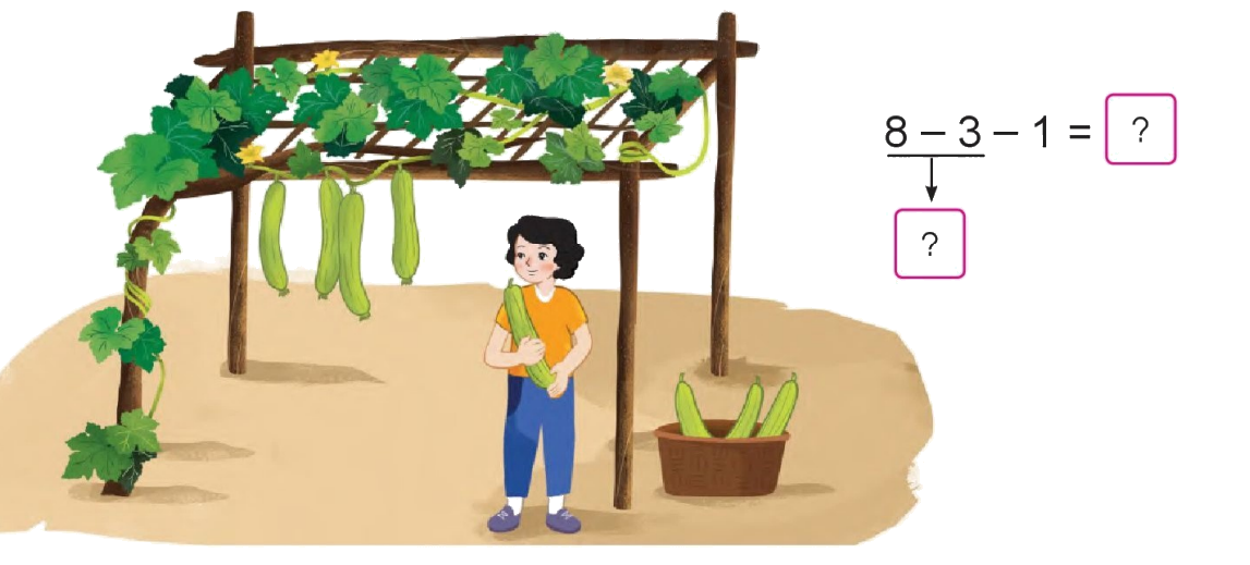 Toán lớp 1 trang 74 - Luyện tập - SGK Cánh diều 3