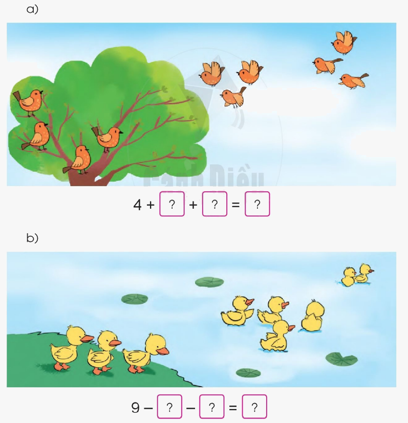 Toán lớp 1 trang 74 - Luyện tập - SGK Cánh diều 3 1