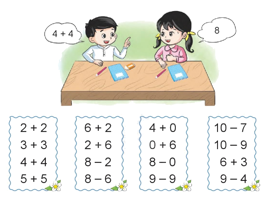 Toán lớp 1 trang 76 - Luyện tập chung - SGK Cánh diều 0 1