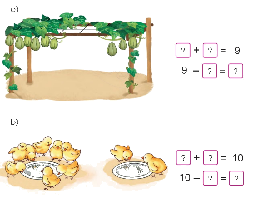 Toán lớp 1 trang 76 - Luyện tập chung - SGK Cánh diều 5 1