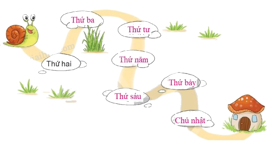 Toán lớp 1 trang 77 bài 35: Ngày trong tuần - SGK Kết nối tri thức 6