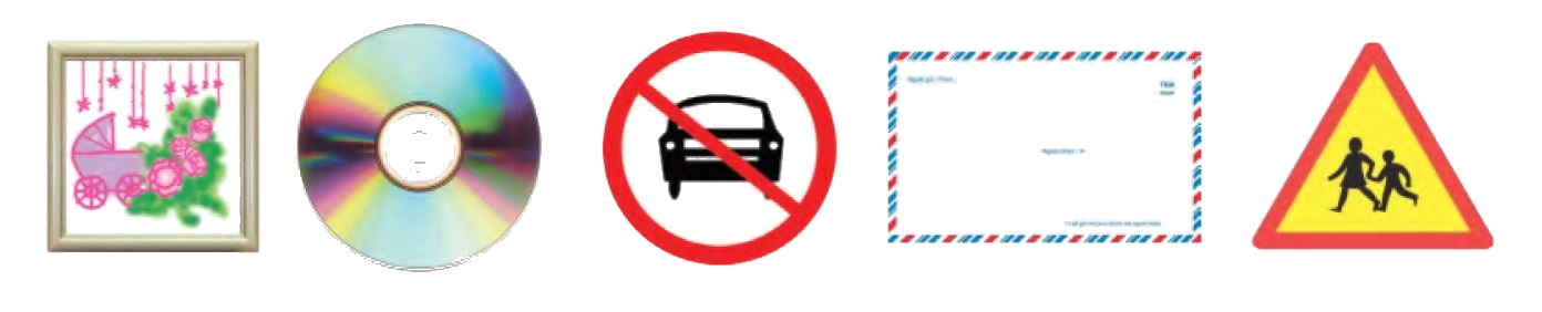 Toán lớp 1 trang 8 - Hình vuông - hình tròn, hình tam giác - hình chữ nhật - SGK Cánh diều 1