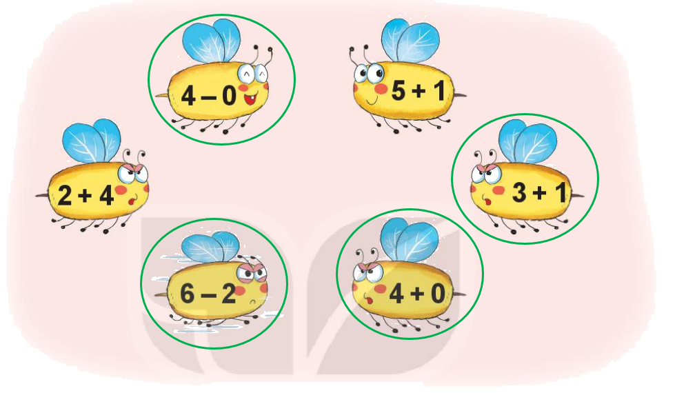 Toán lớp 1 trang 86 - Bài 13: Luyện tập chung - SGK Kết nối tri thức 4 2