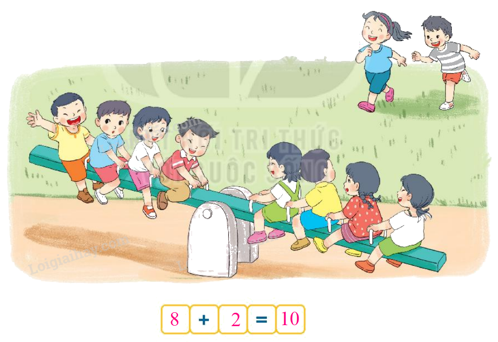 Toán lớp 1 trang 86 - Bài 13: Luyện tập chung - SGK Kết nối tri thức 8 2