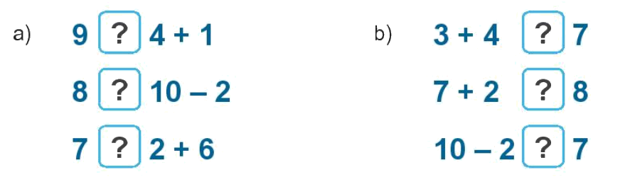 Toán lớp 1 trang 86 - Bài 13: Luyện tập chung - SGK Kết nối tri thức 9 1