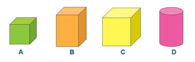 Toán lớp 1 trang 92 - Bài 14. Khối lập phương, khối hộp chữ nhật - SGK Kết nối tri thức 1