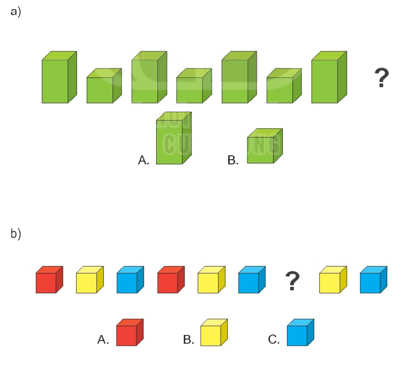 Toán lớp 1 trang 92 - Bài 14. Khối lập phương, khối hộp chữ nhật - SGK Kết nối tri thức 6 1