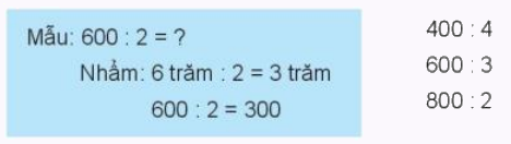 Toán lớp 3 trang 100 - Chia số có ba chữ số cho số có một chữ số - SGK Kết nối tri thức 7 1