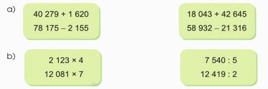 Toán lớp 3 trang 100 - Em ôn lại những gì đã học - SGK Cánh diều 0 1