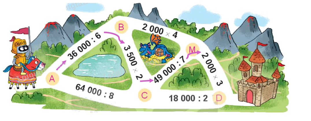 Toán lớp 3 trang 101 - Luyện tập chung - SGK Kết nối tri thức 8