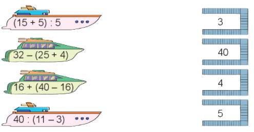 Toán lớp 3 trang 104 - Biểu thức số. Tính giá trị của biểu thức số - SGK Kết nối tri thức 8