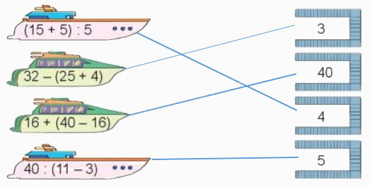 Toán lớp 3 trang 104 - Biểu thức số. Tính giá trị của biểu thức số - SGK Kết nối tri thức 9