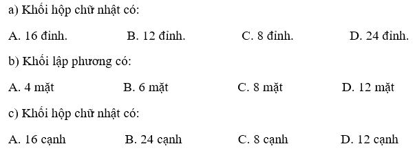 Toán lớp 3 trang 109 - Ôn tập về hình học và đo lường - SGK Cánh diều 7