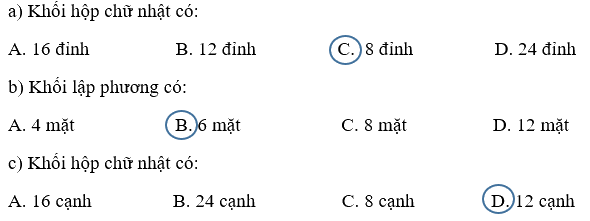Toán lớp 3 trang 109 - Ôn tập về hình học và đo lường - SGK Cánh diều 8