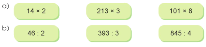 Toán lớp 3 trang 113 - Em ôn lại những gì đã học - SGK Cánh diều 0 1