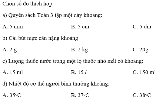 Toán lớp 3 trang 118 - Ôn tập hình học và đo lường - SGK Kết nối tri thức 8