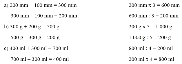 Toán lớp 3 trang 121 - Ôn tập hình học vào đo lường - SGK Kết nối tri thức 9