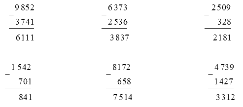 Toán lớp 3 trang 16 - Phép trừ các số trong phạm vi 10 000 - SGK Chân trời sáng tạo 0 2