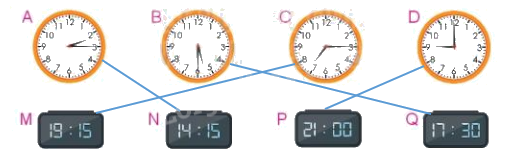 Toán lớp 3 trang 21 - Ôn tập hình học và đo lường - SGK Kết nối tri thức 8 2