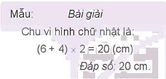 Toán lớp 3 trang 22 - Chu vi hình tam giác ,hình tứ giác, hình chữ nhật, hình vuông - SGK Kết nối tri thức 5