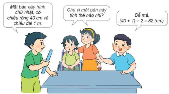 Toán lớp 3 trang 22 - Chu vi hình tam giác ,hình tứ giác, hình chữ nhật, hình vuông - SGK Kết nối tri thức 7 1