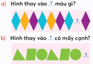Toán lớp 3 trang 23 - Hình tam giác. Hình tứ giác - SGK Chân trời sáng tạo 3