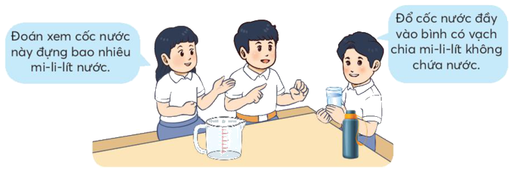 Toán lớp 3 trang 24 - Mi-li-lít - SGK Chân trời sáng tạo 5