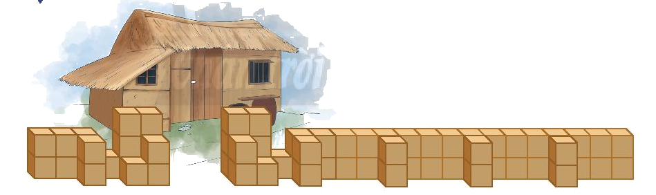 Toán lớp 3 trang 26 - Xếp hình - SGK Chân trời sáng tạo 8