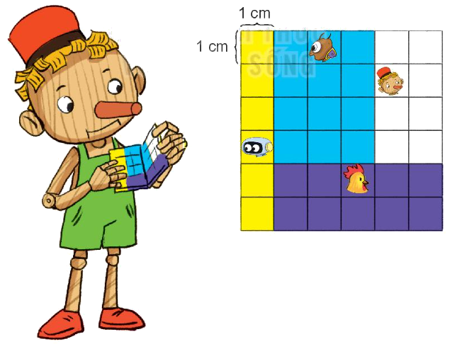 Toán lớp 3 trang 30 - Diện tích hình chữ nhật, diện tích hình vuông - SGK Kết nối tri thức 2 1