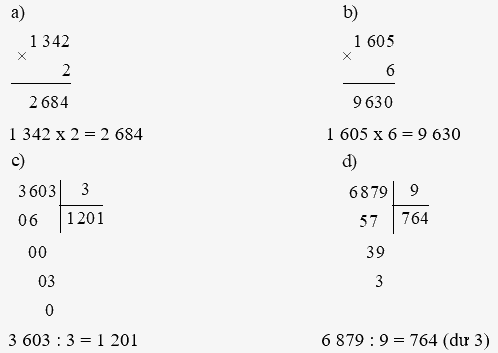 Toán lớp 3 trang 32 - Em làm được những gì - Sách giáo khoa Chân trời sáng tạo 2 2