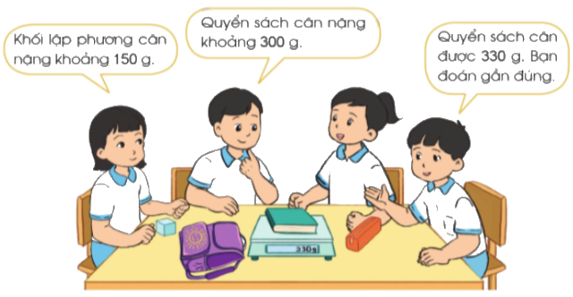 Toán lớp 3 trang 34 - Gam - SGK Cánh diều 8