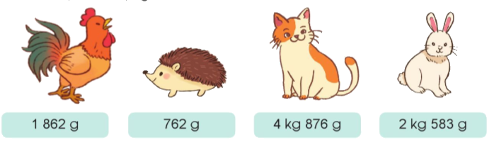 Toán lớp 3 trang 34 - Luyện tập chung - SGK Cánh diều 5 1