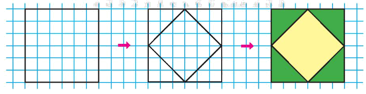 Toán lớp 3 trang 36 - Hình vuông - SGK Chân trời sáng tạo 2