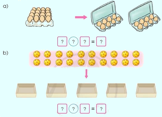 Toán lớp 3 trang 36 - Ôn tập về phép chia, bảng chia 2, bảng chia 5 - SGK Cánh diều 1