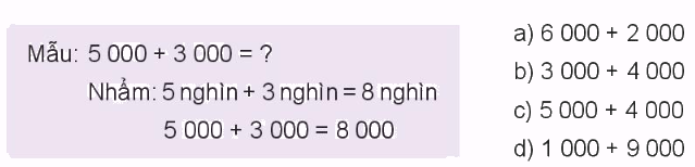 Toán lớp 3 trang 39 - Phép cộng trong phạm vi 10 000 - SGK Kết nối tri thức 3 1