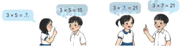 Toán lớp 3 trang 42 - Bảng nhân 3 SGK Chân trời sáng tạo 1 1